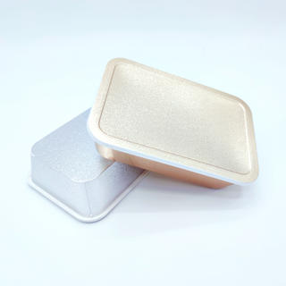 Gold and silver laser lunch box